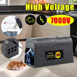 US/UK/EU Plug Electric High Voltage Mouse Rat Trap Mouse Killer Electronic Rodent Mouse Zapper Home Use Pest Control