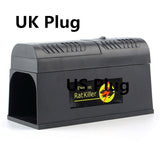 US/UK/EU Plug Electric High Voltage Mouse Rat Trap Mouse Killer Electronic Rodent Mouse Zapper Home Use Pest Control