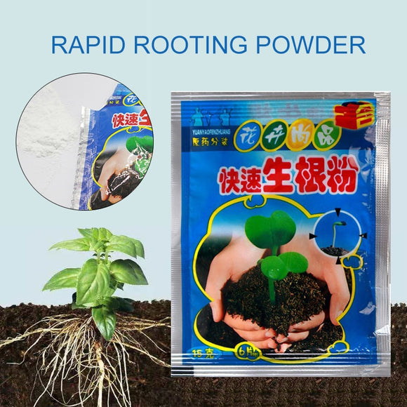 1pc Fast Rooting Powder Bonsai Plant Growth Regulator Hormone Growing Root Seedling Germination Cutting Seed Aid Fertility TSLM2