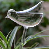 Bird Glass Watering Flower Vase Terrarium Container Wedding Gift Garden Decor Glass Plant Flower Water Feeder Garden Decortion